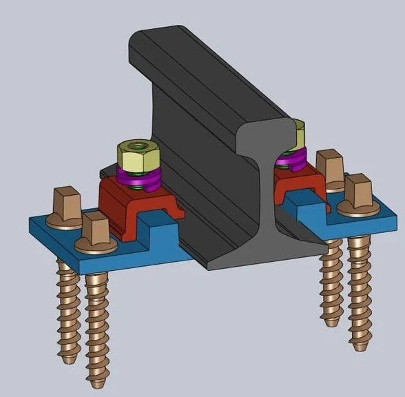 Railway Rail Fasteners Kpo Clamp Railway Rail Fasteners Kpo Clamp